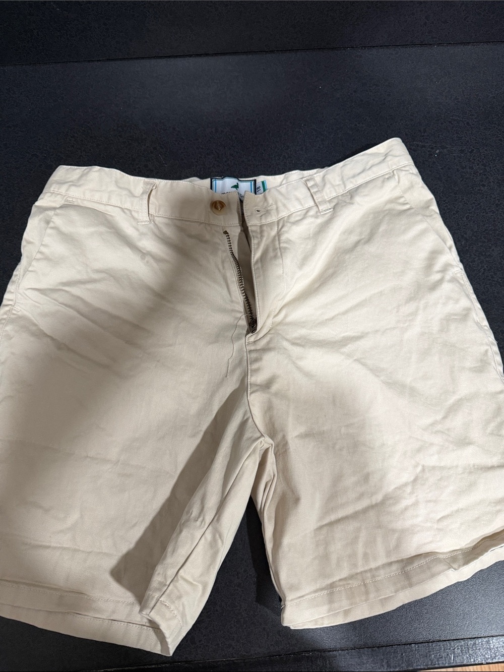 Boys  Classic Cotton Chino Shorts - Cream